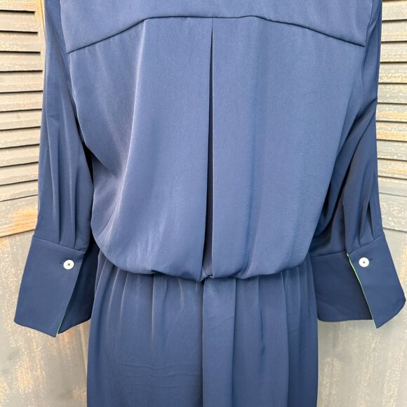 Gretchen Scott The Sophisticate Dress Silky Heaven Navy Sz 10 NWT - Picture 16 of 16